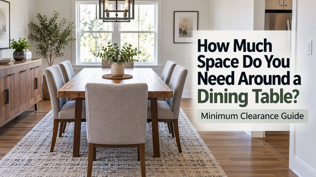 How Much Space Do You Need Around a Dining TableHow Much Space Do You Need Around a Dining Table