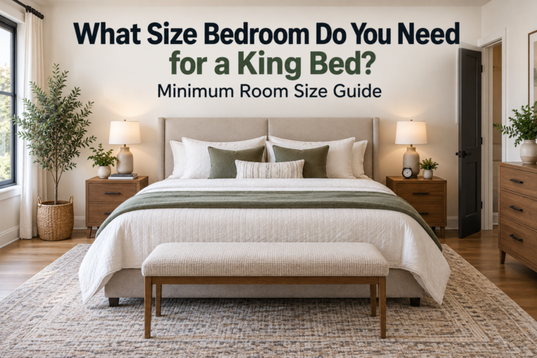 What Size Bedroom Do You Need for a King Bed
