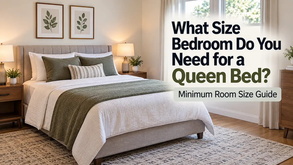 What Size Bedroom Do You Need for a Queen Bed
