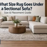 What Size Rug Goes Under a Sectional Sofa