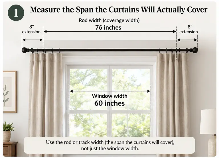 How Wide Should Curtains Be